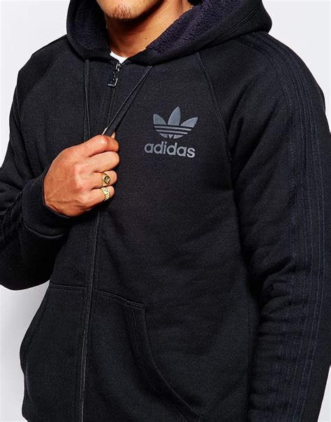 Adidas zip up hoodie men